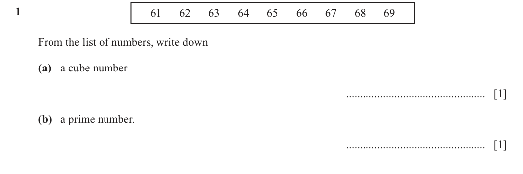 Question 1