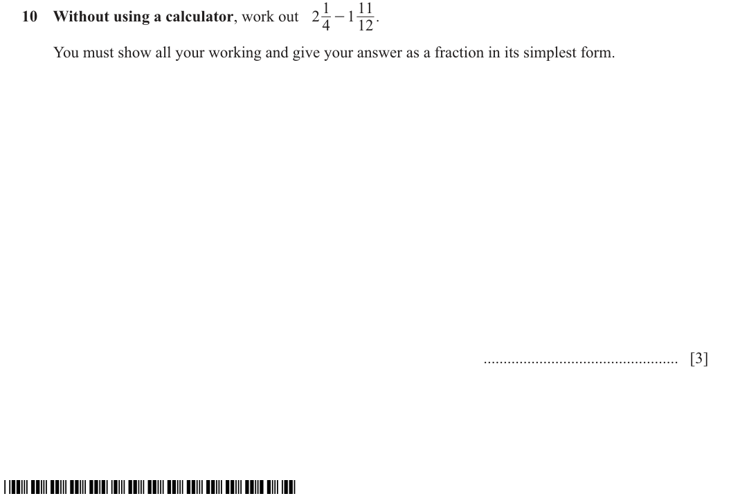Question 10
