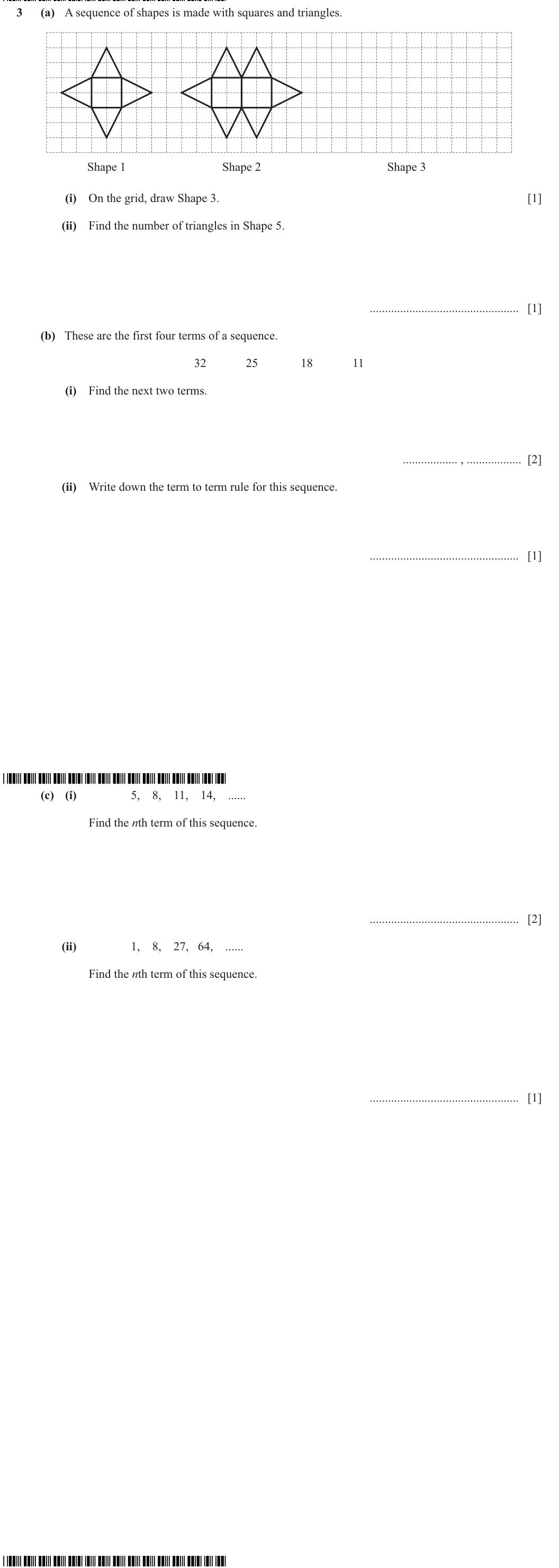 Question 3