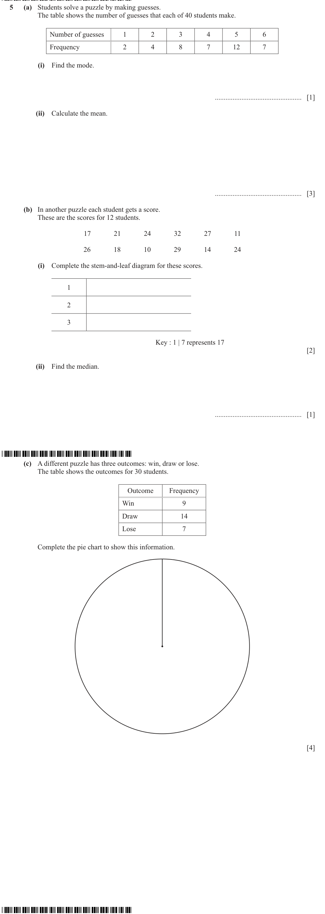 Question 5
