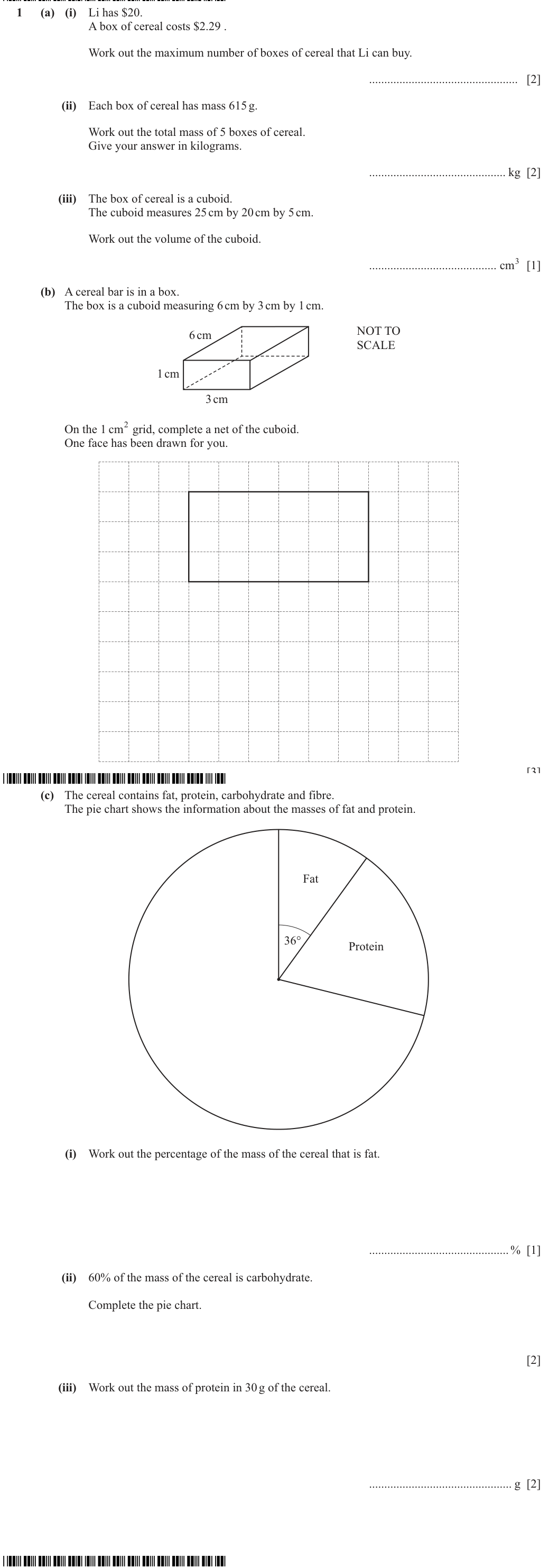Question 1