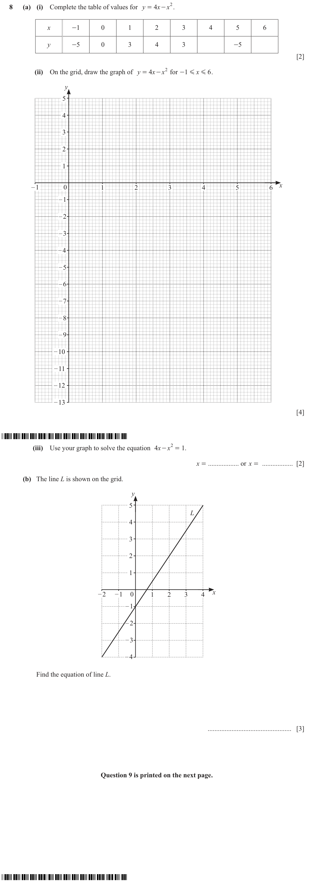 Question 8