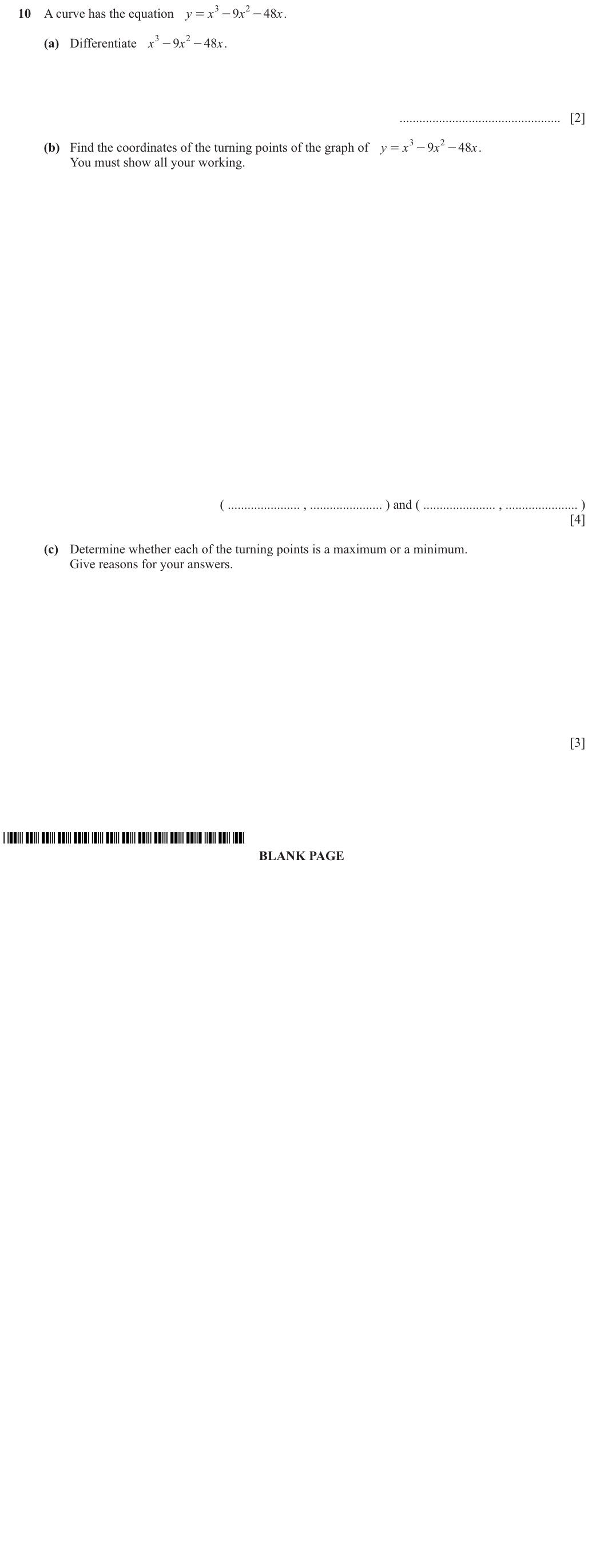 Question 10
