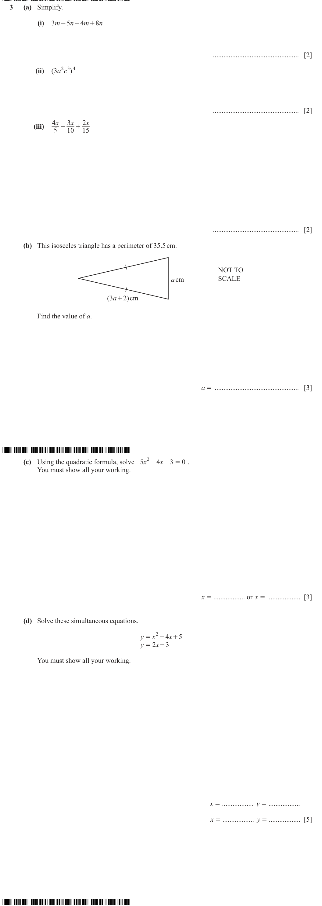 Question 3