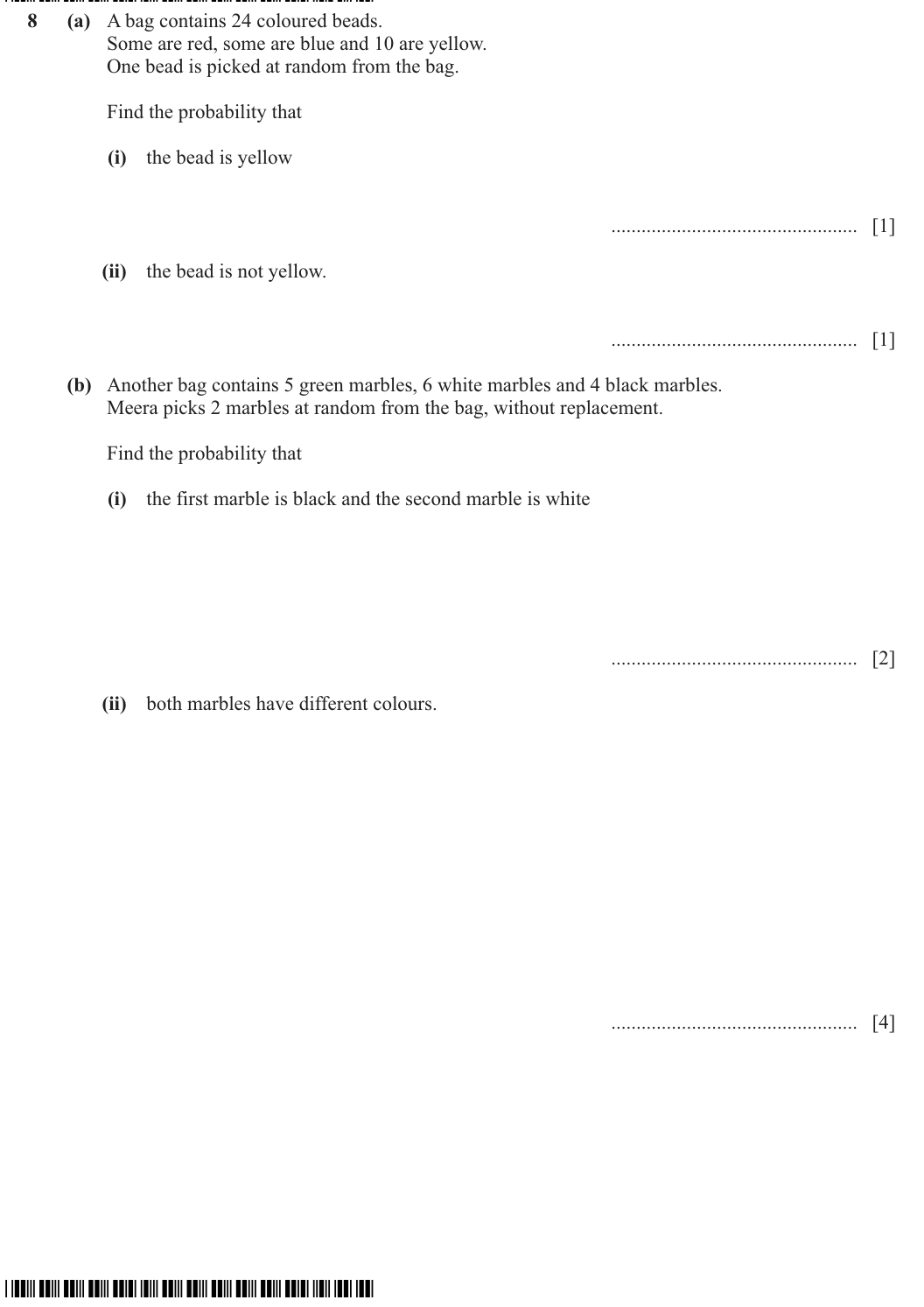 Question 8