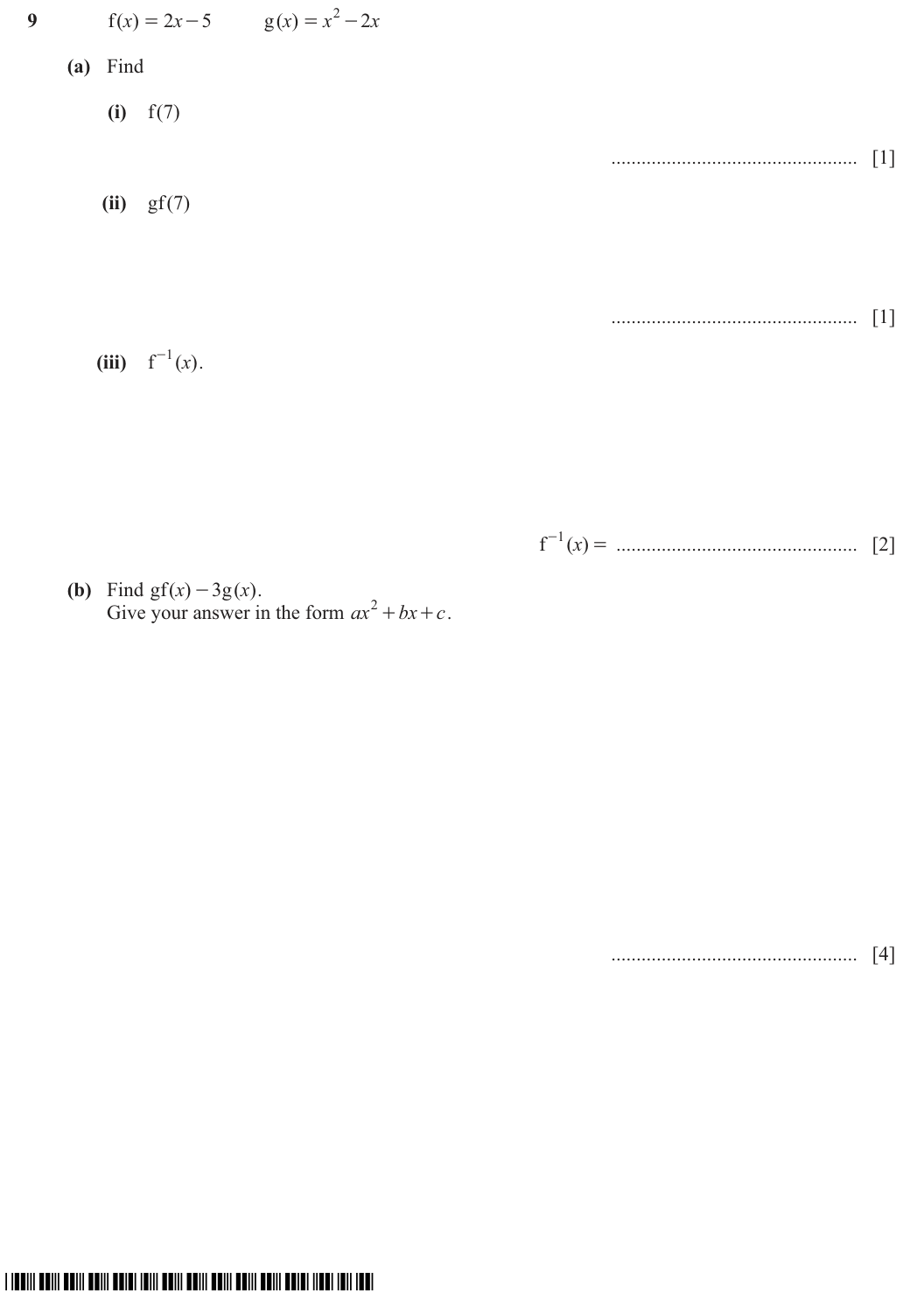 Question 9