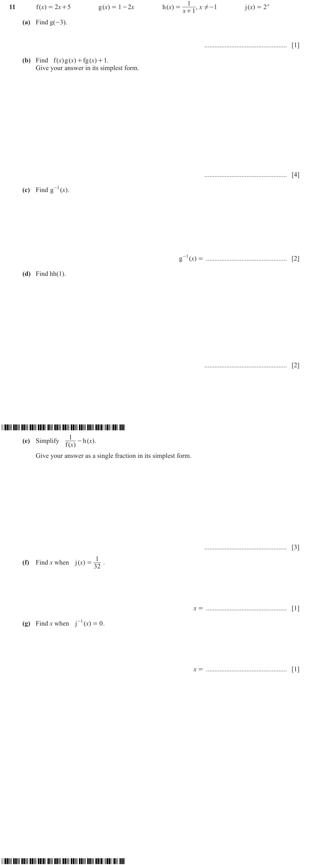 Question 11