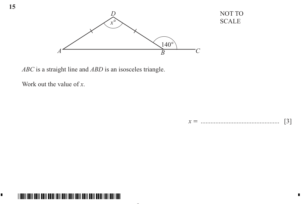 Question 15