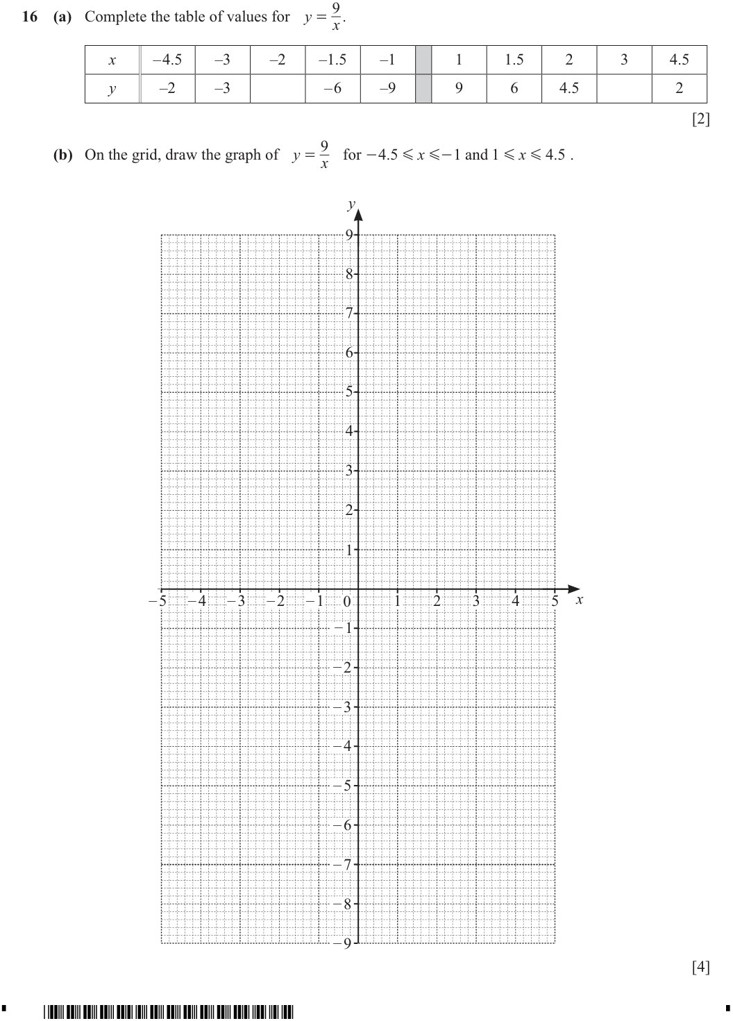 Question 16