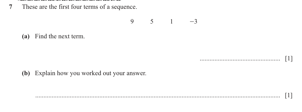 Question 7