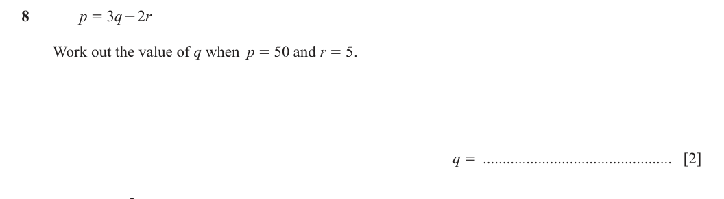 Question 8