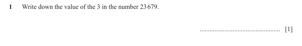 Question 1