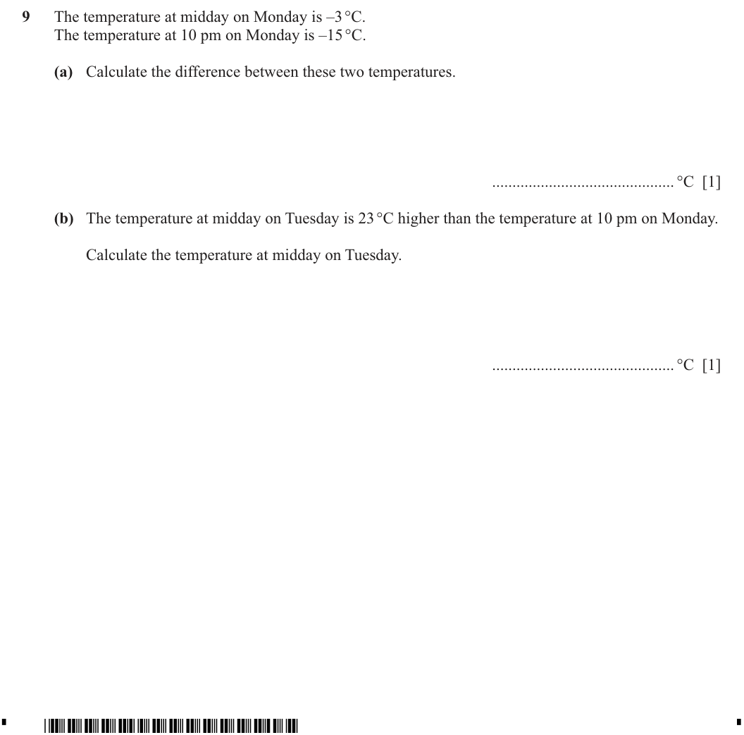 Question 9