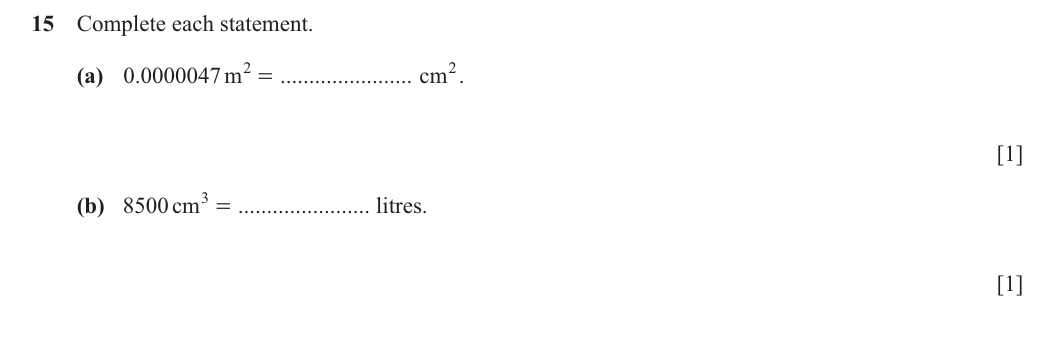 Question 15