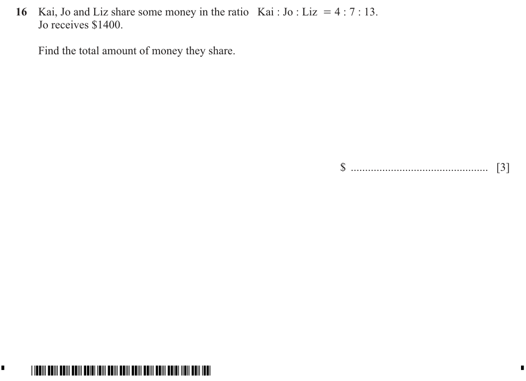 Question 16