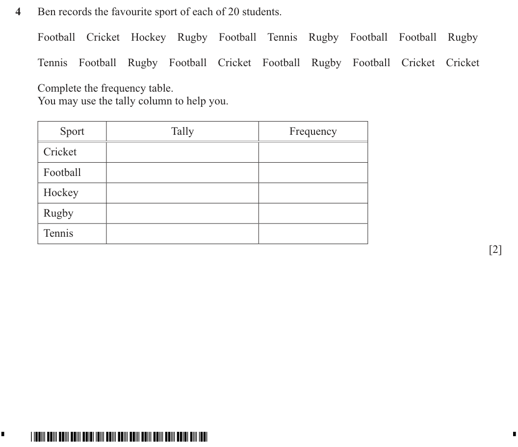 Question 4