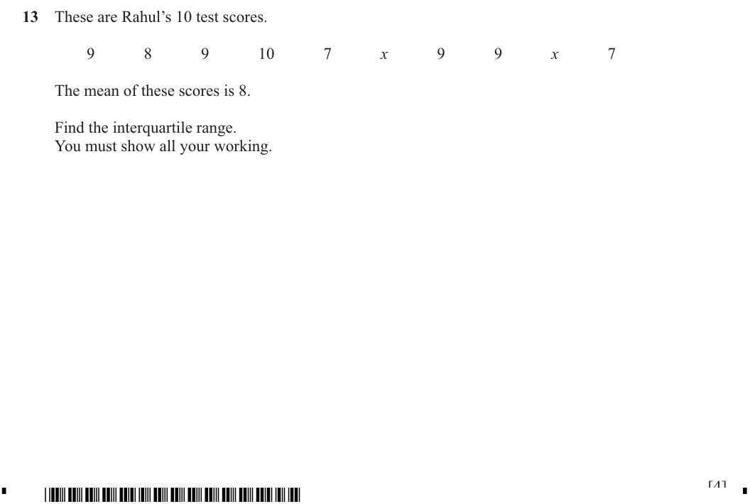 Question 13