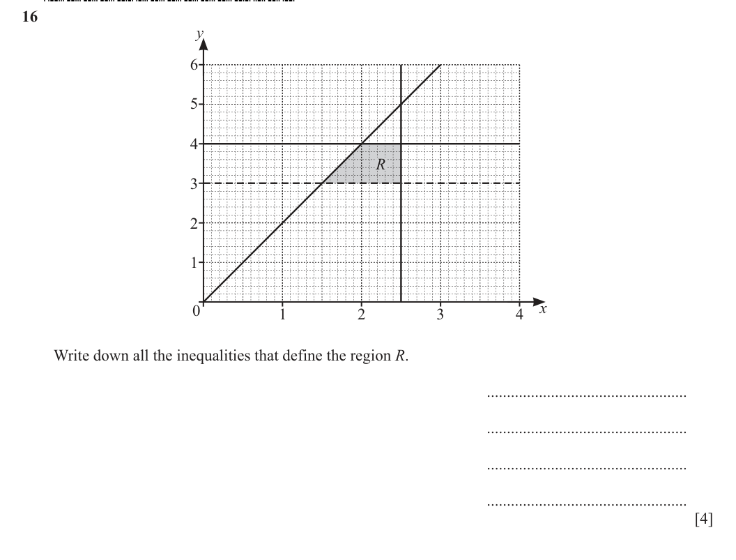 Question 16