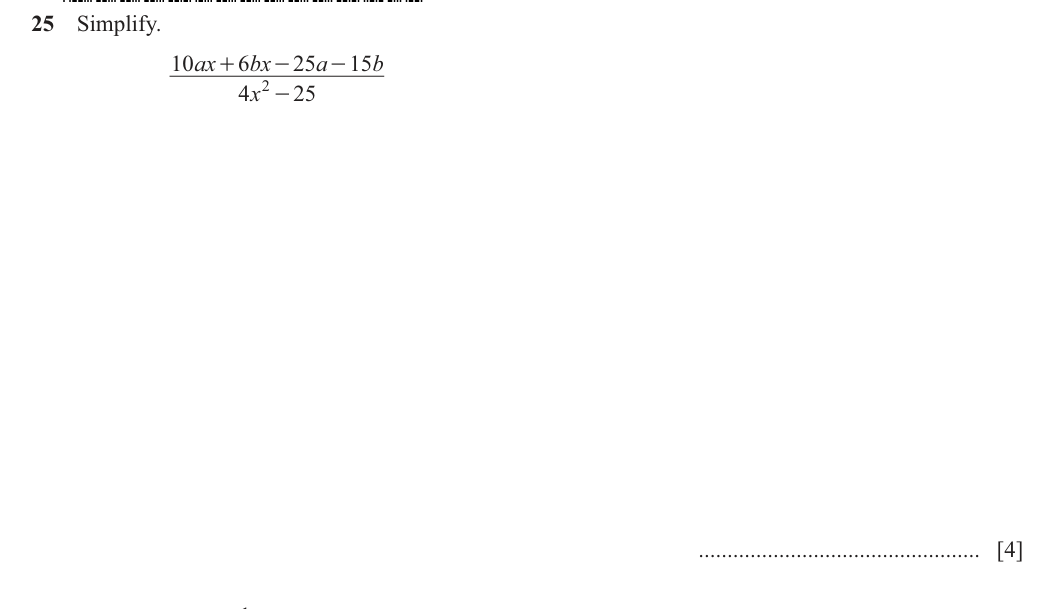Question 25