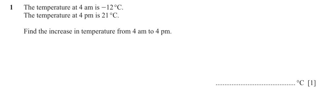 Question 1