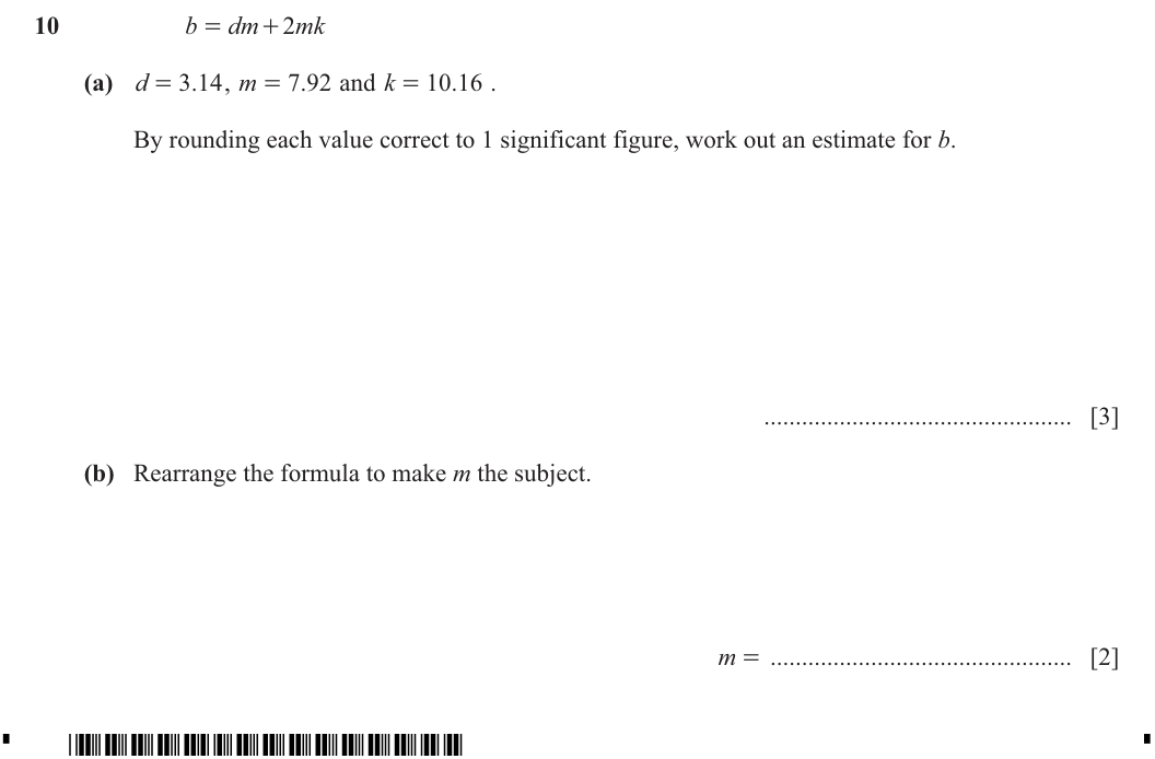 Question 10