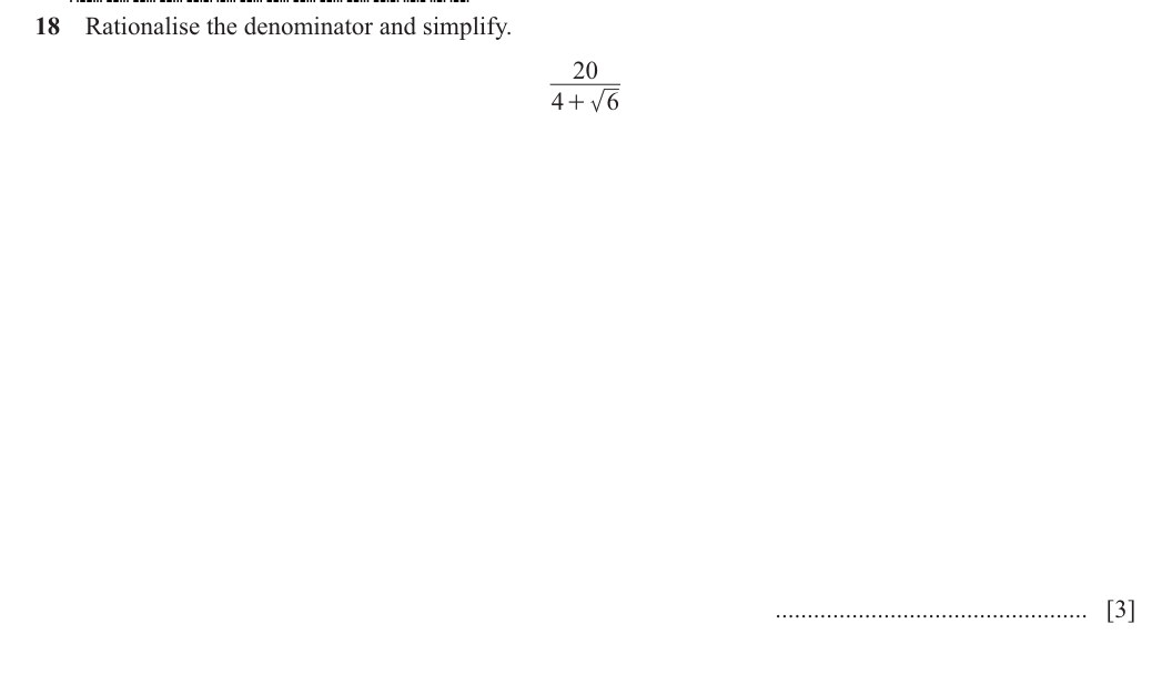 Question 18