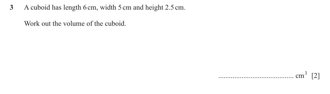 Question 3