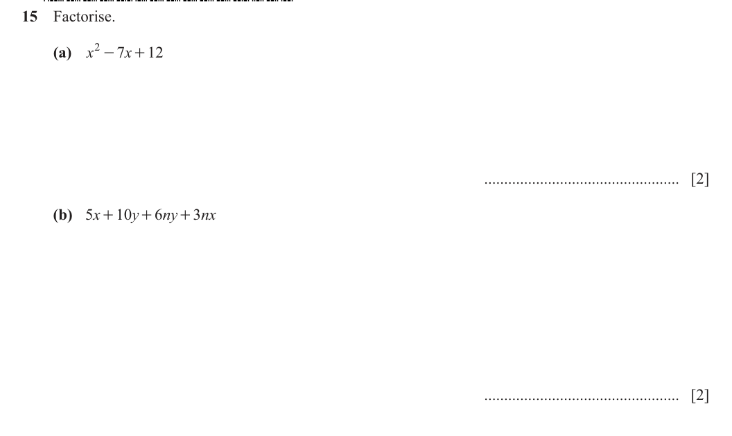 Question 15