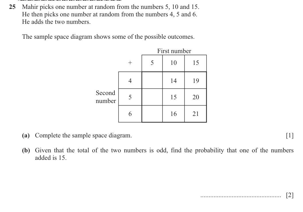 Question 25