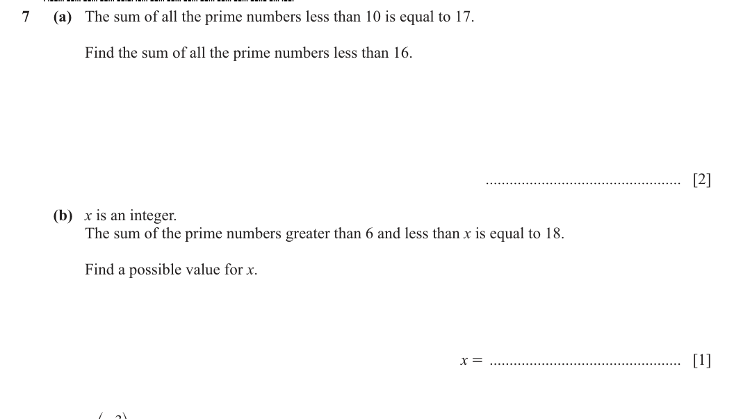 Question 7