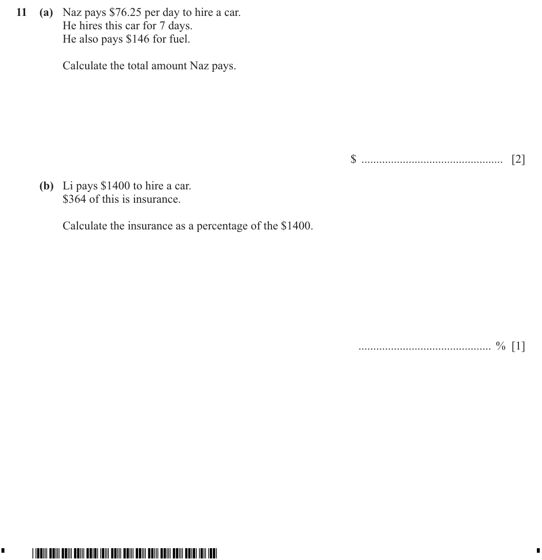 Question 11