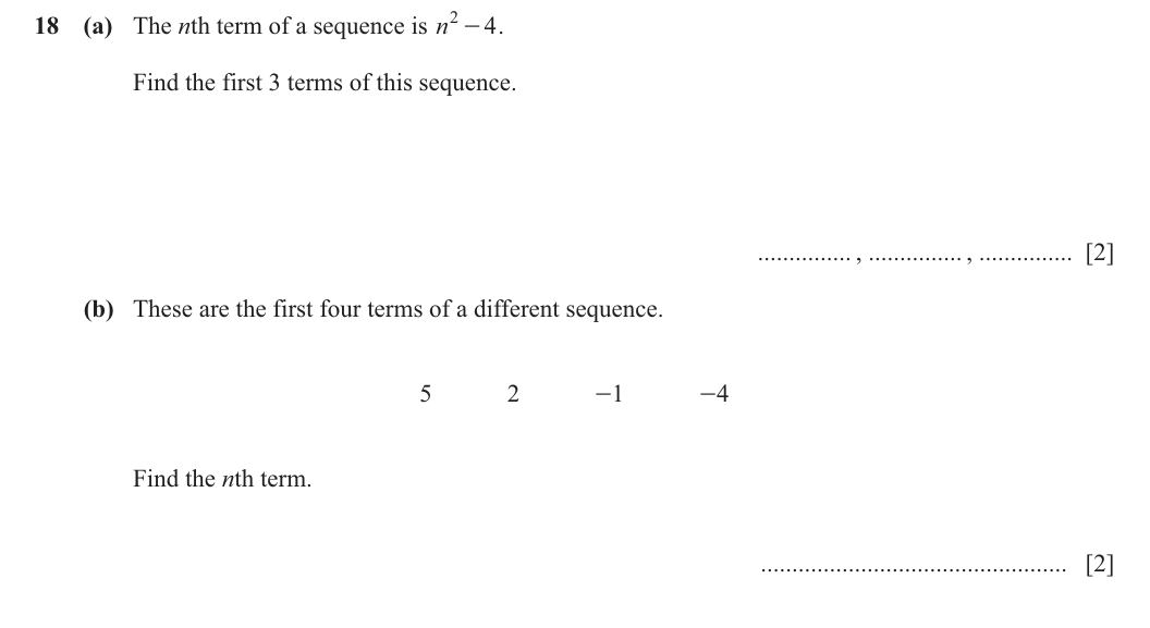 Question 18