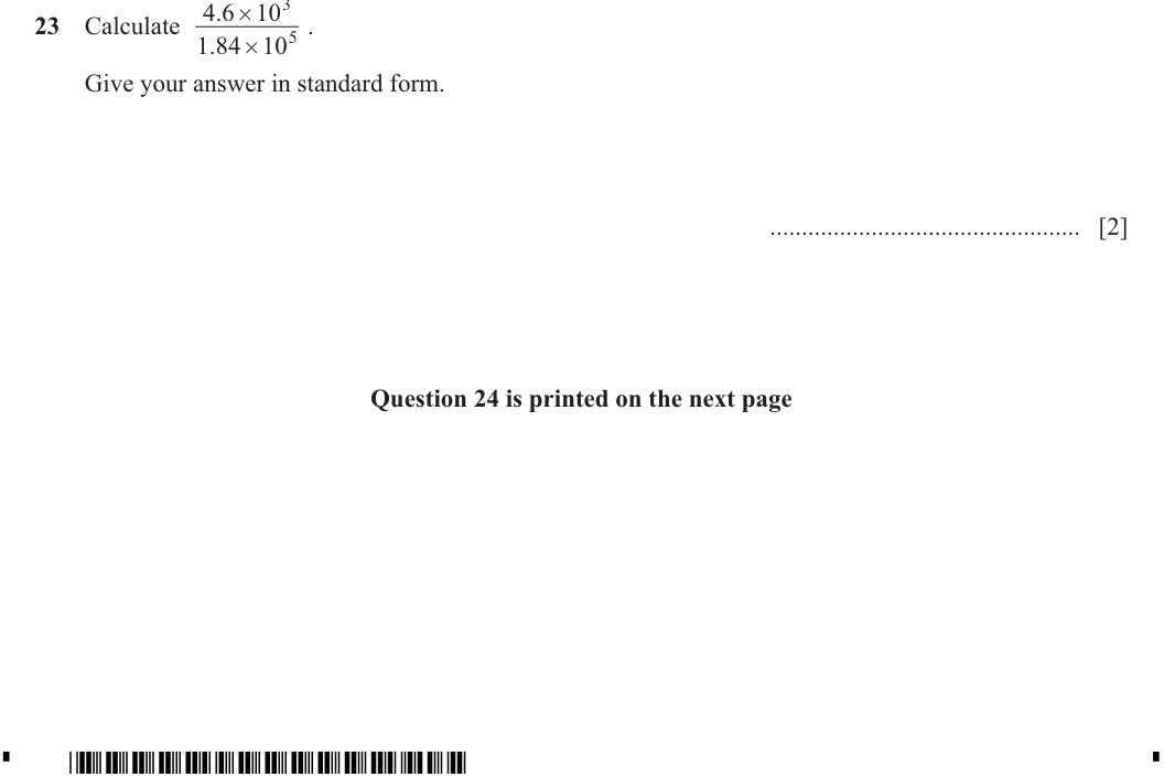 Question 23
