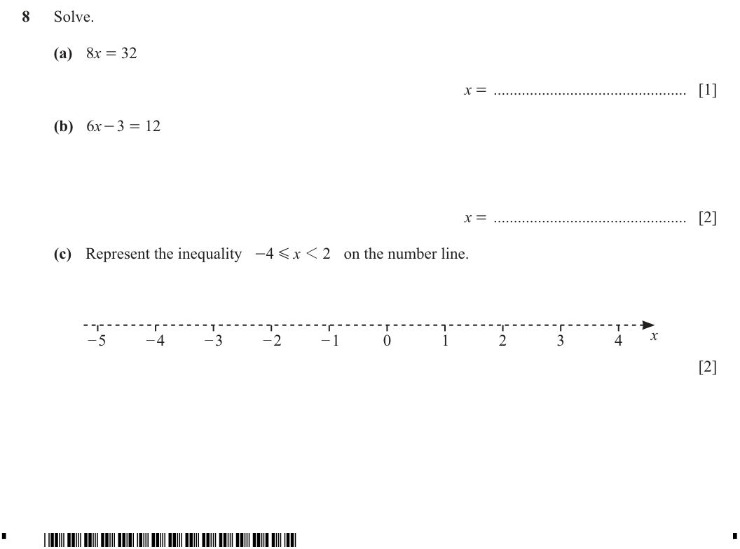 Question 8