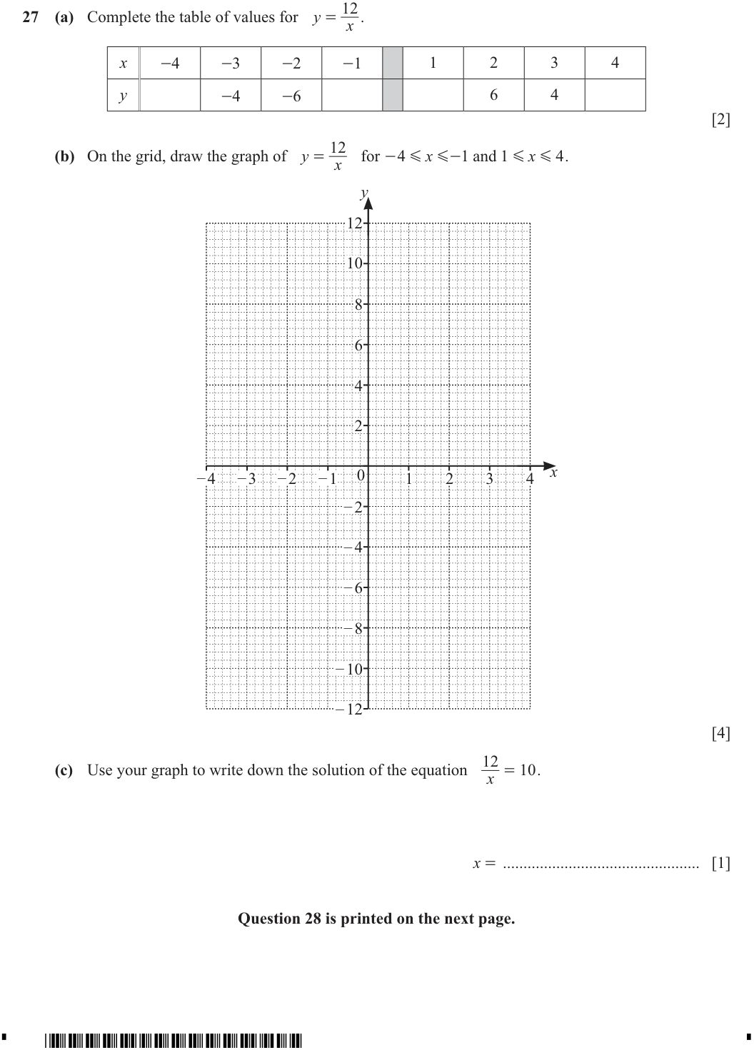 Question 27