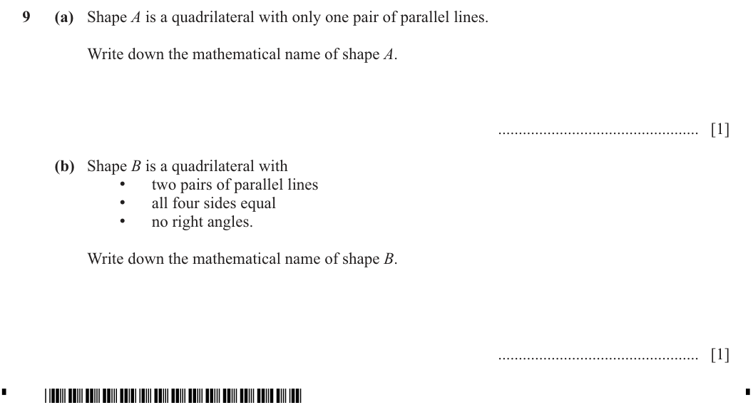 Question 9