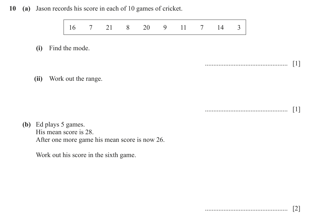 Question 10