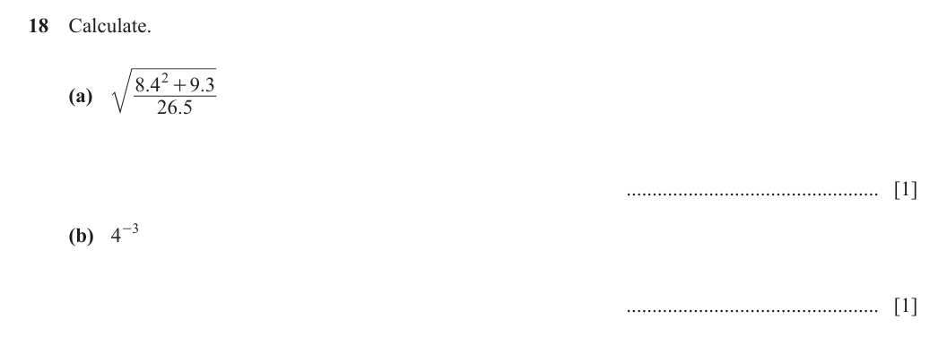 Question 18