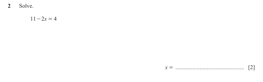 Question 2