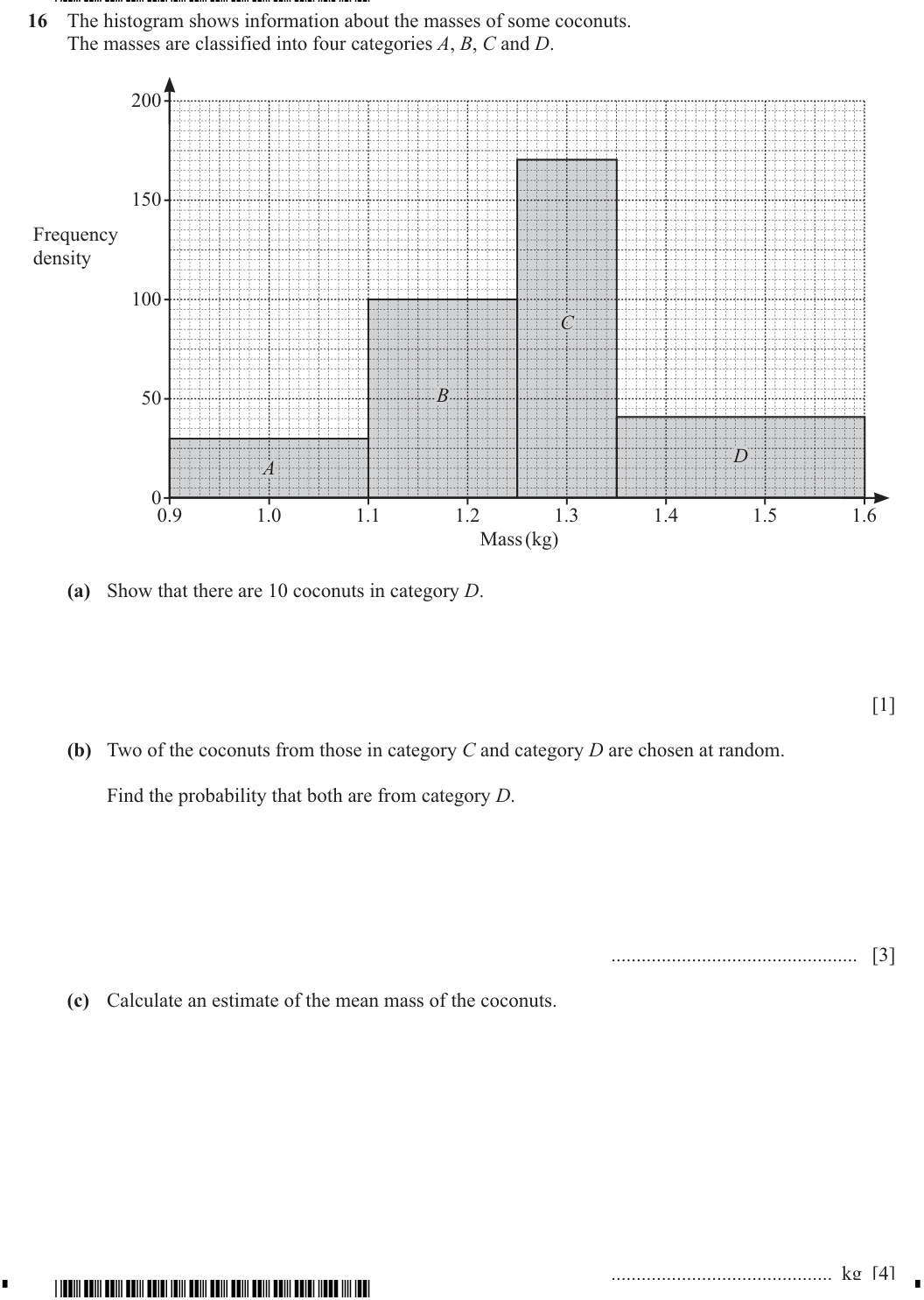 Question 16