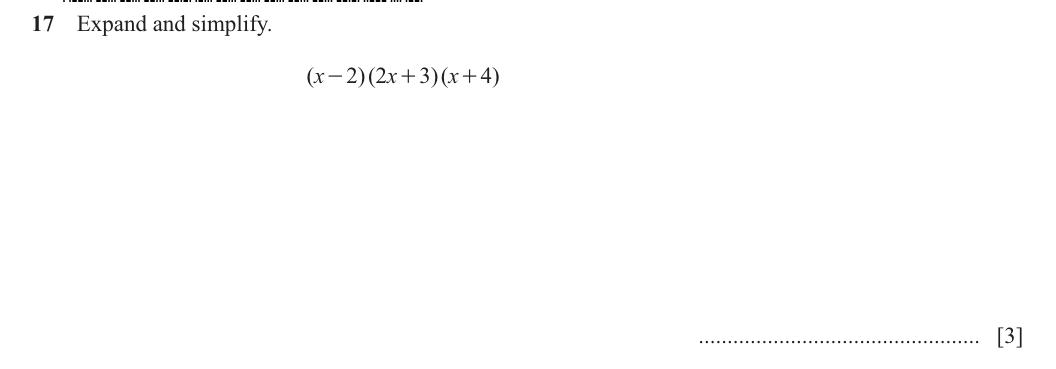 Question 17