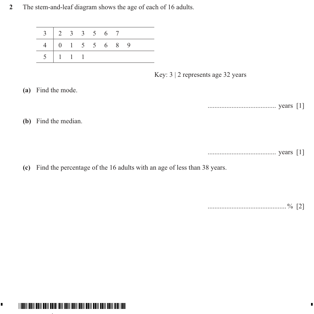 Question 2